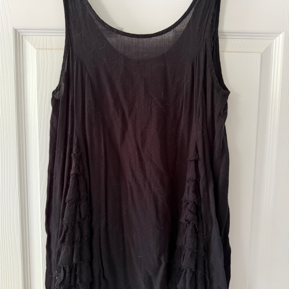 Free People Tank Top Bundle - Black (and one white) - set of 4